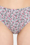 Rosaline Cotton Comfort Medium Rise Full Coverage Bikini Panty (Pack of 3) - Multicolor — thumbnail 13